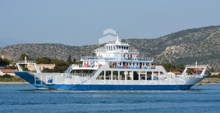 DOUBLE ENDED DAY PASSENGER-CAR-TRUCK-CARGO FERRY