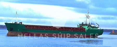 GENERAL CARGO VESSEL – SID/BOX HOLD/GEARLESS/LOW AIR DRAFT