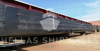 4 x SMALL HOPPER BARGES - with box holds – double hull