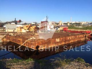 FLAT TOP STEEL WORK BARGE