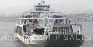 DOUBLE ENDED FERRY CAR-TRUCK-CARGO-DAY PASSENGER