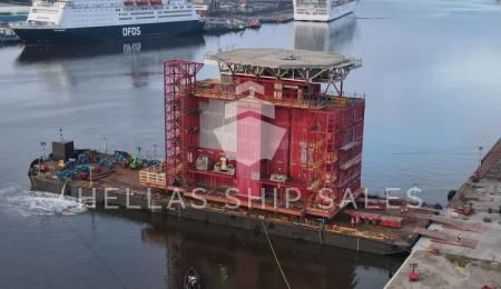 DNV Certified 120 POB Accommodation Modules with Helideck