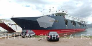DAY PASSENGER-CAR-TRUCK OPEN CONVENTIONAL FERRY WITH FWD RAMP