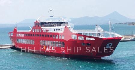 DOUBLE ENDED OPEN TYPE PASSENGER/CAR FERRY -  RORO PASSENGER AND CARGO VESSEL