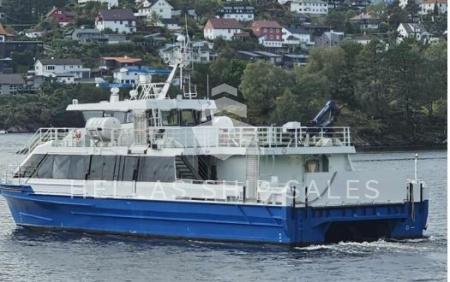 CATAMARAN PASSENGER FERRY – 87 passengers and 4 cars on aft deck
