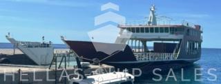 RO-PAX FERRY – loading & discharging through fore ramp